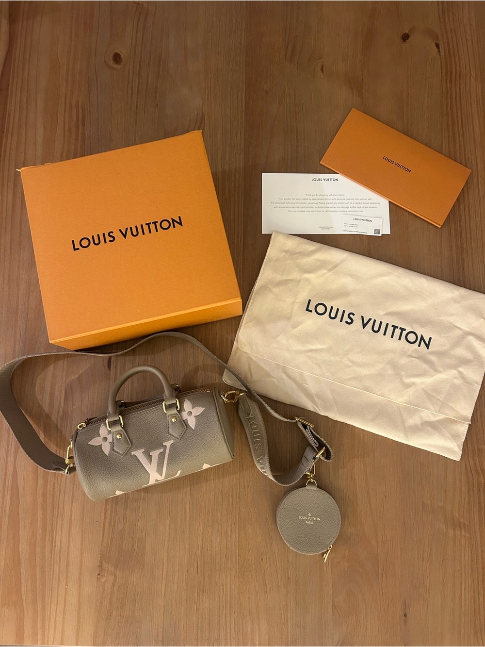 Louis Vuitton Empreinte Monogram Papillon Bag
